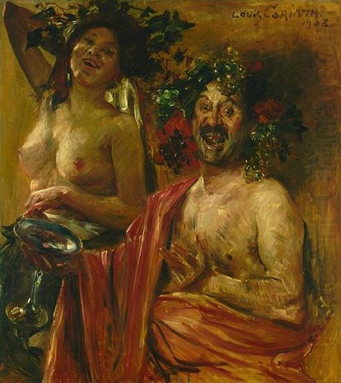 Lovis Corinth Bacchantenpaar china oil painting image